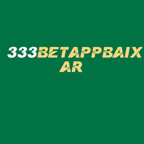 Logo da 333BETAPPBAIXAR